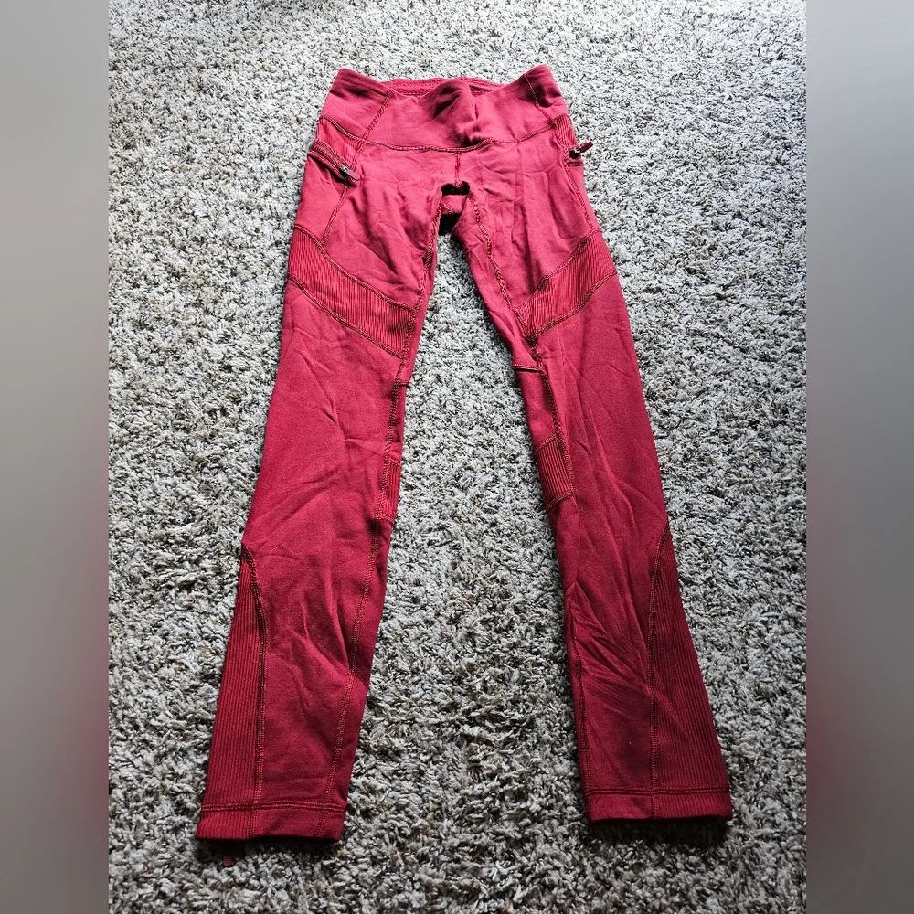 lululemon athletica trendy red